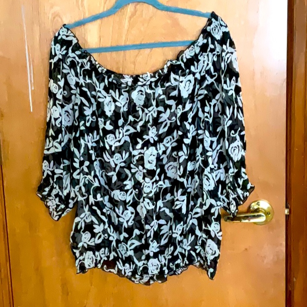 Off the shoulder blouse